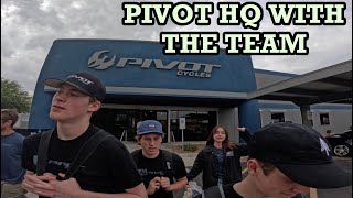 WE FLY THROUGH THE AIR TO PIVOT CYCLES !