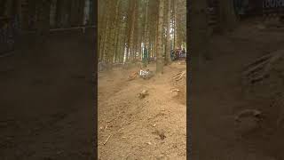 Huge World Cup DH CRASH  #shorts #mountainbike...