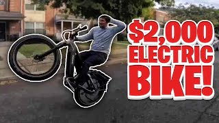 I BOUGHT A $2000 ELECTRIC BIKE!