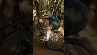 Chainless MTB rider #mountainbike #shorts #mtb...