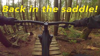 Biking after surgery! 