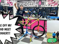 I RAFFLED OFF MY BIKE... MEET THE WINNER AND...