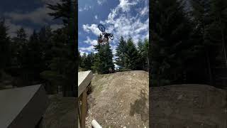 Huge MTB Backflip! #shorts