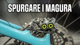 Lo spurgo dei freni Magura