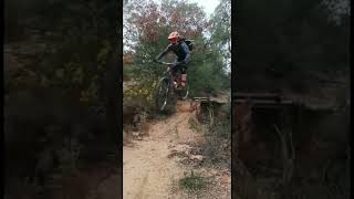 Small jump at La Serp trail in SCF 