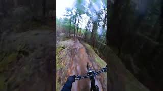 Snowy Rock Slabs!! #mtb #gopro