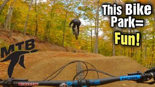 Shredding NH's Newest & Largest Bike Park...