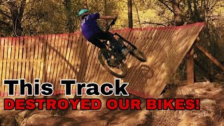 OTIVAR DH TRACK *TOO MUCH FOR 4 BIKES* INSANE...