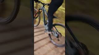 Dropping in at Horns Hill  #mtb