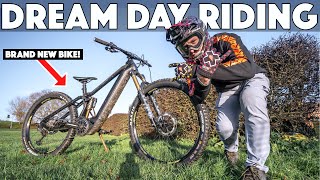 THE DREAM DAY RIDING MY NEW EMTB!!