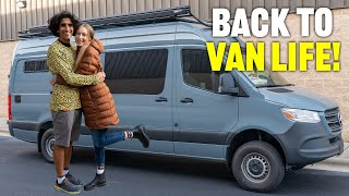 Moving Into Our New Van! (Back To Full-Time...