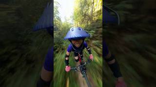 Dang! She fast!  • #mtb