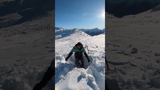 Avalanche Rescue on your own is exhausting ...
