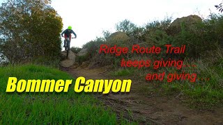 Ridge Route East Fork Loop Bommer Canyon...