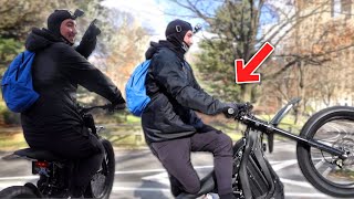 TAKING OVER NEW YORK CITY ON MY SURRON X !