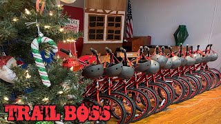 WE GAVE AWAY 85 BIKES AND SHREDDED SOME TRAILS