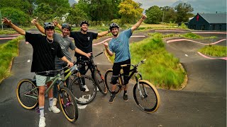 PUMPTRACK CHALLENGES with World Cup Downhill...