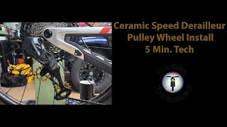 5 Min Tech - Install Pulley Wheels on SRAM AXS...