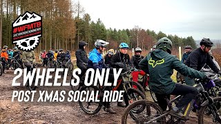 The @2wheelsonly_  post Xmas social MTB ride -...