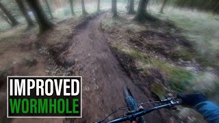 WORMHOLE Has Had An Upgrade! - Pitmedden Mtb Vlog