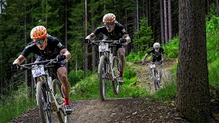 Final Downhill Trail in Alpen Tour Trophy 2022