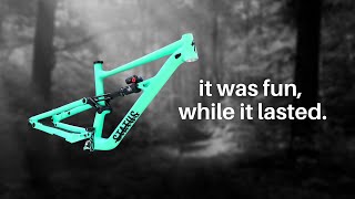 Goodbye Specialized Bicycles.