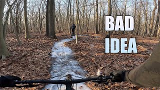 BONEHEAD Idea To MTB In The Ice // GoPro Hero 11