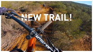 New trail, strange crash, and scary jumps....