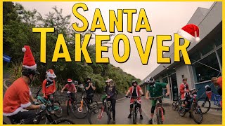 Santa takes over Rotorua's Skyline MTB Park!...
