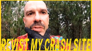 MY MTB CRASH SITE REVISITED: What Happened!? -...