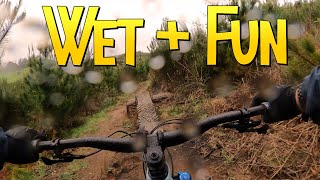 Big Day Out - Hitting the Trails in the Wet at...