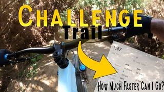 Trying to beat my best time in Strava on...