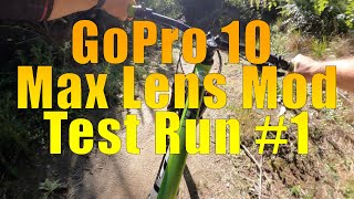 Testing the GoPro Max Lens Mod on a GoPro 10 -...