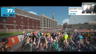 Zwift Racing - Crit City - Zwift failure  -...