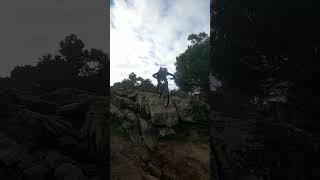 Save on the drop  #fail #shorts #mtb #drop...