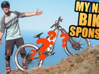 MY NEW BIKE SPONSOR IS THE BEST!
