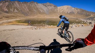 Riding inside of a (hopefully dormant) volcano...