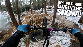 THIS BIG FREERIDE LINE AT WOBURN BIKE PARK IS...