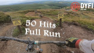 DYFI Bike Park - 50 Hits - Wet Full Run with...