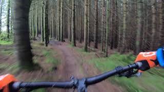 Unedited. Glentress MTB Black Trail. First...