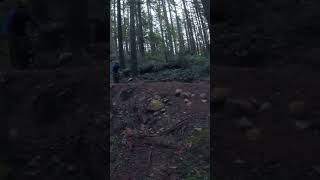 Close call on the jump line