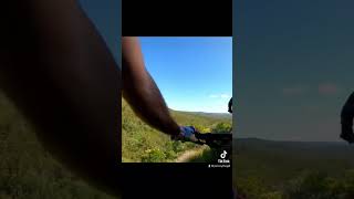 On the edge #mountainbike #mtb #shorts #asmr...