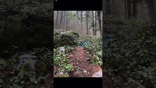 Epic trail building time laps  #mountainbiking...