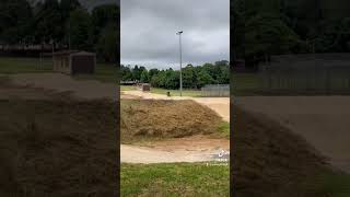 MTB at the Bmx track  #jumps #mountainbike...