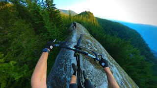 Chasing Kilian Bron in Squamish