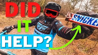 Does Carb Fuelling Help An UnFit Mountain Biker?