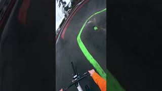 Super Fast, Tight PUMPTRACK!  #mtb #gopro #shorts