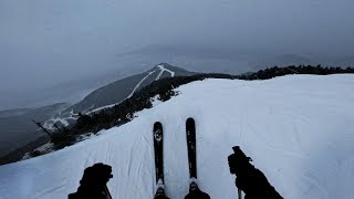 Never ending trail at Whiteface Mountain - Top...