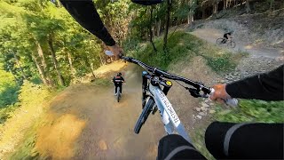 FIRST RIDE ON MY DOWNHILL BIKE AT THE SICKEST...