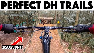 FIRST DOWNHILL SESSION OF THE YEAR ON PERFECT...